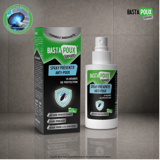 BastaPoux® Expert Spray Préventif