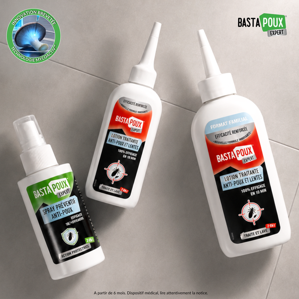 BastaPoux® Expert Spray Préventif