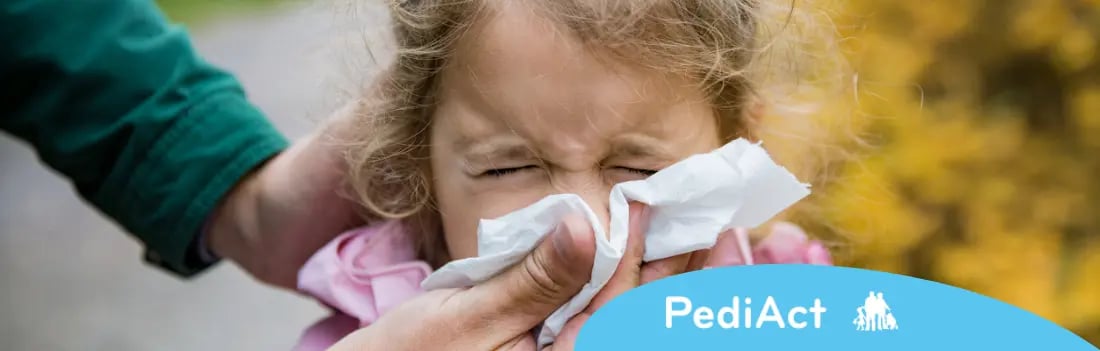 4 étapes pour soigner une rhinite allergique chez l'enfant