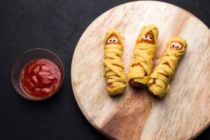 Des recettes ludiques - Les saucisses momies