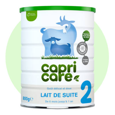 Capricare Lait De Chèvre 1 Préparation En Poudre Pour Nourrissons 0-6 Mois  Pot 800g