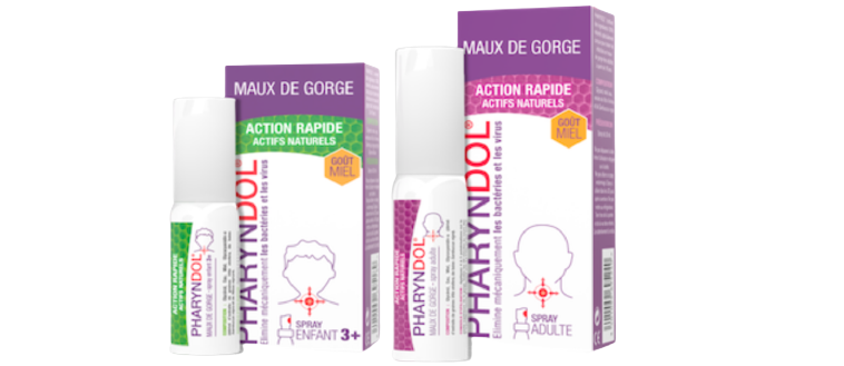 Pharyndol Maux de Gorge Spray Enfant 20ml